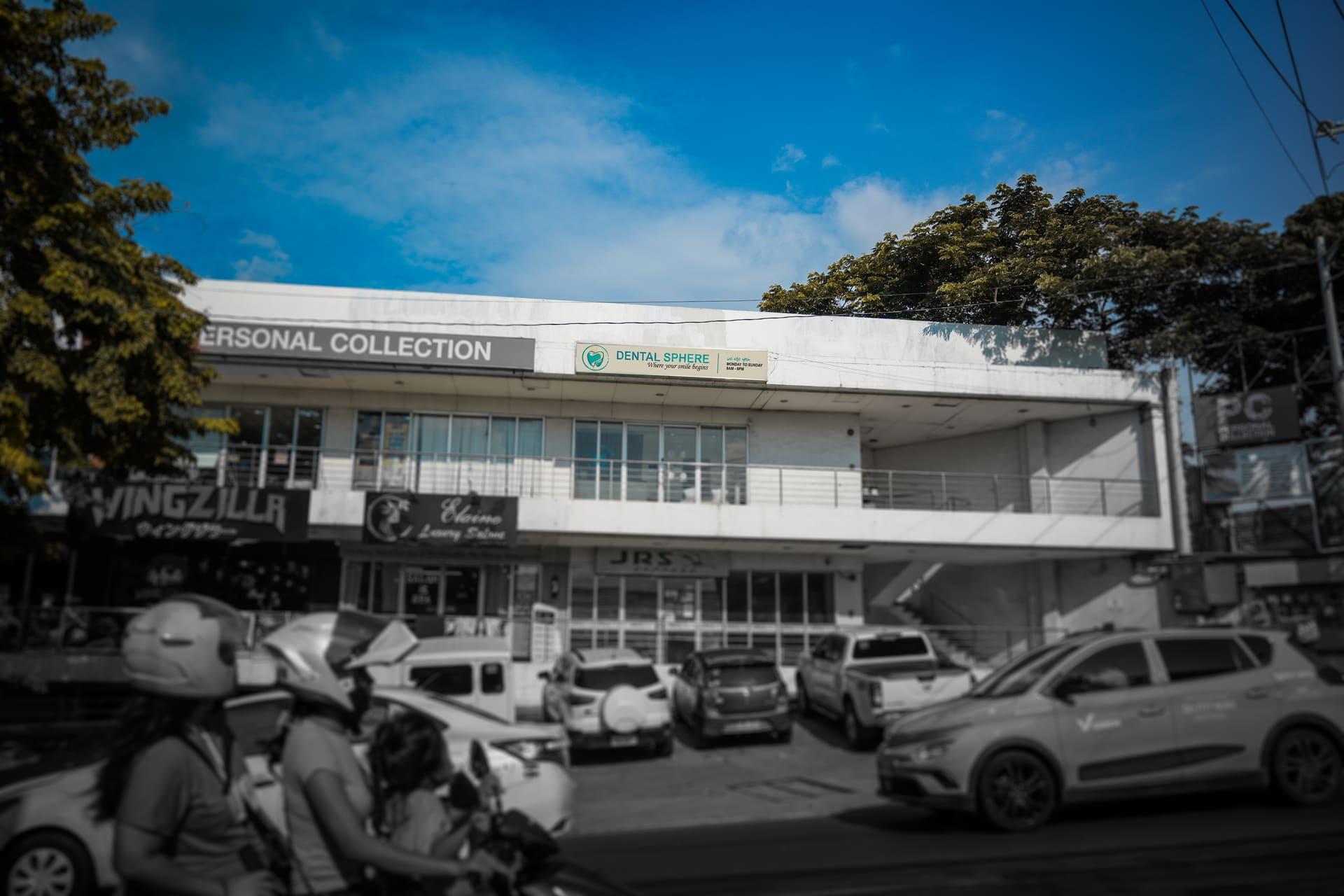 Eleve Town Center building viewed from Camarin Road